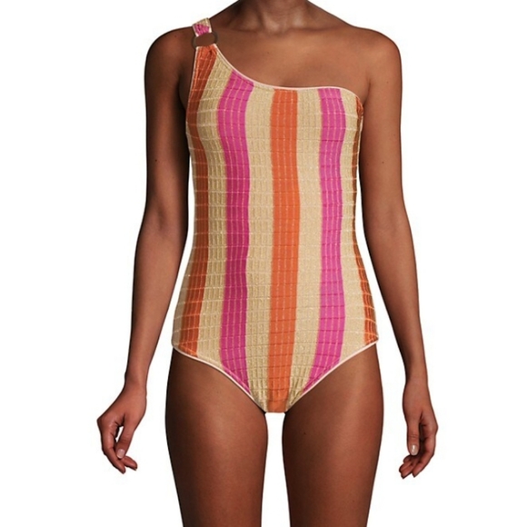 Jacquelyn One Shoulder One Piece - Picture 5 of 12